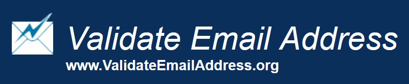validateemailaddress.org - check to see if an email address is genuine or not